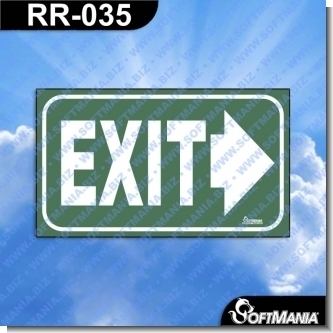 Read full article Premade Sign - RIGHT EXIT Read full article Premade Sign - RIGHT EXIT
