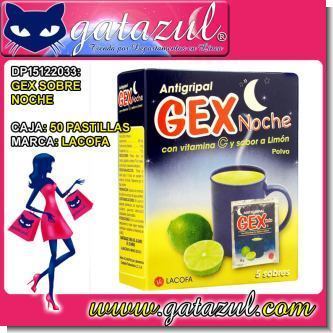 Lee el articulo completo GEX SOBRE NOCHE CAJA DE 50 PASTILLAS