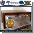 BRMA23080621: Mueble Personalizado Mesa para Barbacoa en Madera de Guanacaste Estilo Rustico para Rancho