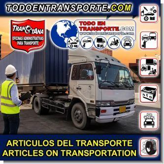 Lee el articulo completo ARTICULOS SOBRE EL TRANSPORTE