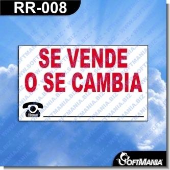 Lee el articulo completo Rotulo Prefabricado - SE VENDE O SE CAMBIA
