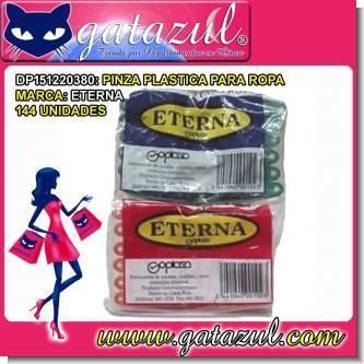 Read full article LAUNDRY CLOTHES PINS BRAND ETERNA 144 UNITS