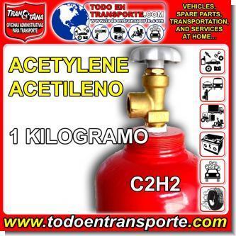 Read full article RECHARGE OF ACETYLENE (C2H2) ROTATION GAS CYLINDER OF 1 KILOGRAM