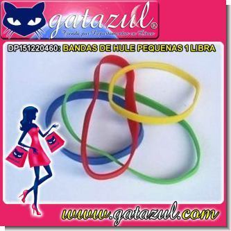 Lee el articulo completo BANDAS DE HULE PEQUENAS 1 LIBRA