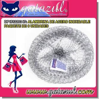 Read full article STAINLESS STEEL METAL SPONGE PACK OF 6 UNITS Read full article STAINLESS STEEL METAL SPONGE PACK OF 6 UNITS