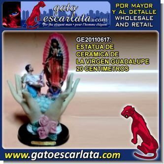 Lee el articulo completo ESTATUA DE CERAMICA DE LA VIRGEN GUADALUPE 20 CENTIMETROS