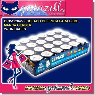 Lee el articulo completo COLADO DE FRUTA PARA BEBE MARCA GERBER 24 UNIDADES