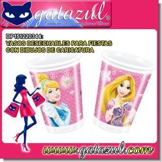 Lee el articulo completo VASOS DESECHABLES PARA FIESTAS CON DIBUJOS DE CARICATURA