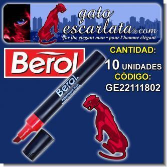 Read full article PERMANENT RED MARKER BEROL BRAND - BOX OF 10 UNITS