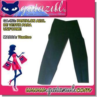 Lee el articulo completo PANTALON AZUL DE VESTIR PARA UNIFORME Lee el articulo completo PANTALON AZUL DE VESTIR PARA UNIFORME