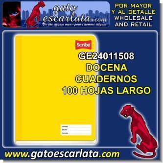 Read full article LONG NOTEBOOK WITH 100 SEWN SHEETS AND ONE COLOR COVER BRAND SCRIBE ANOTA - 12 UNITS