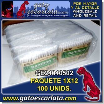 Read full article WOOD COTTON SWABS BRAND BAMBOO - PACK 12 BAGS OF 100 UNITS Read full article WOOD COTTON SWABS BRAND BAMBOO - PACK 12 BAGS OF 100 UNITS