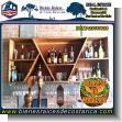 BRMA23080628: Customized Furniture Drinks Shelf in Cedar Wood
