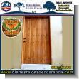 BRMA23080611: Mueble Personalizado Puerta de Madera de Teca Rustica Estilo Rancho
