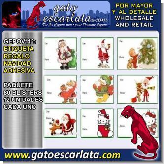 Lee el articulo completo ETIQUETA DE REGALO NAVIDAD ADHESIVA - PAQUETE DE 80 BLISTERS CON 12 UNIDADES CADA UNO