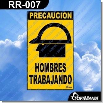 Lee el articulo completo Rotulo Prefabricado - HOMBRES TRABAJANDO Lee el articulo completo Rotulo Prefabricado - HOMBRES TRABAJANDO
