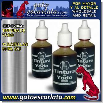 Read full article TINCTURE OF IODINE - 12 BOTTLES OF 60 ML EACH