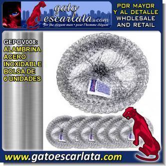 Lee el articulo completo ALAMBRINA ACERO INOXIDABLE BOLSA DE 6 UNIDADES Lee el articulo completo ALAMBRINA ACERO INOXIDABLE BOLSA DE 6 UNIDADES