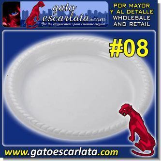 Read full article DISPOSABLE PLASTIC PLATES NUMBER 08 - DOZEN WHOLESALE PACKAGES OF 12 UNITS